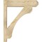 Ekena Millwork Legacy Craftsman Rough Sawn Outlooker, Douglas Fir, 6"W x 22"D x 26"H OUT06X22X26LEC04RDF - alternate 3